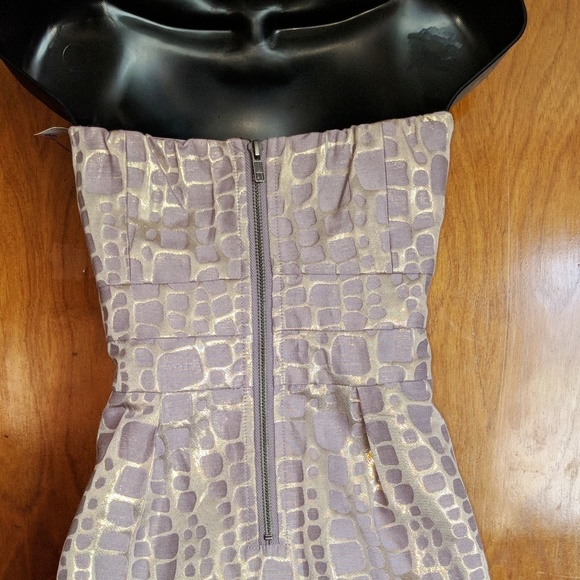 American Eagle Short Metallic |Prom|Fun| Dress - Picture 2 of 5